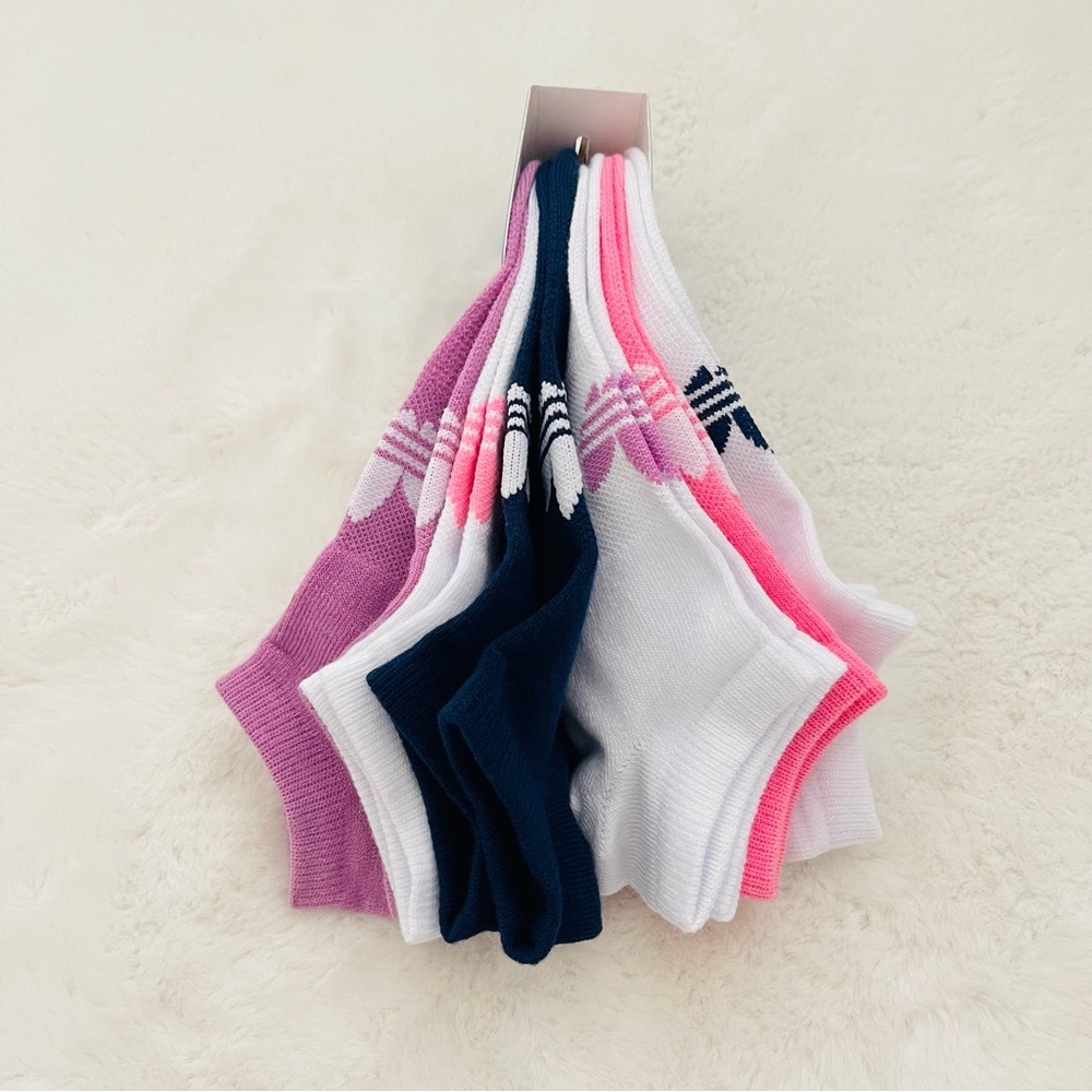 Adidas Vibrant Ankle No Show Socks 6 pairs - Picture 5 of 5